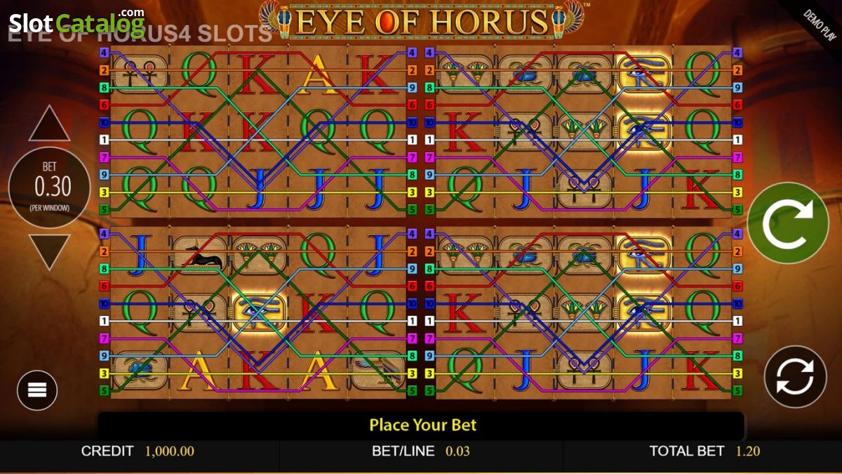 Eye of horus demo slot
